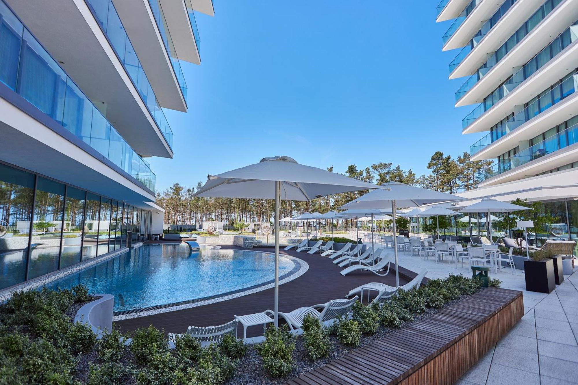 Wave Sea View Private Apartment - A864 Misdroy Exterior foto