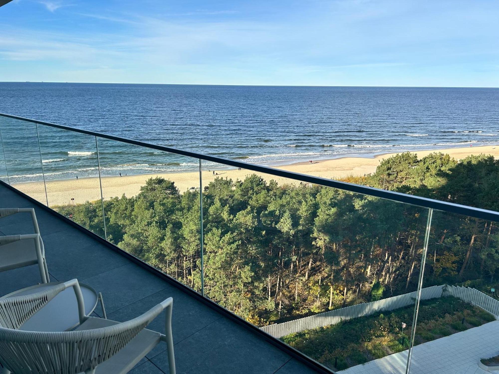 Wave Sea View Private Apartment - A864 Misdroy Exterior foto
