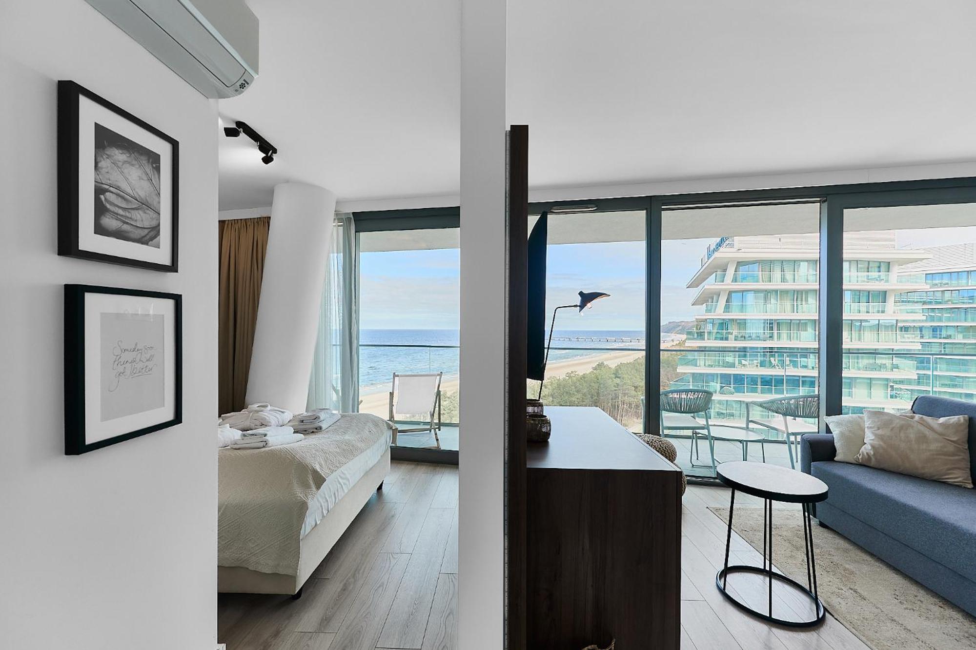 Wave Sea View Private Apartment - A864 Misdroy Exterior foto