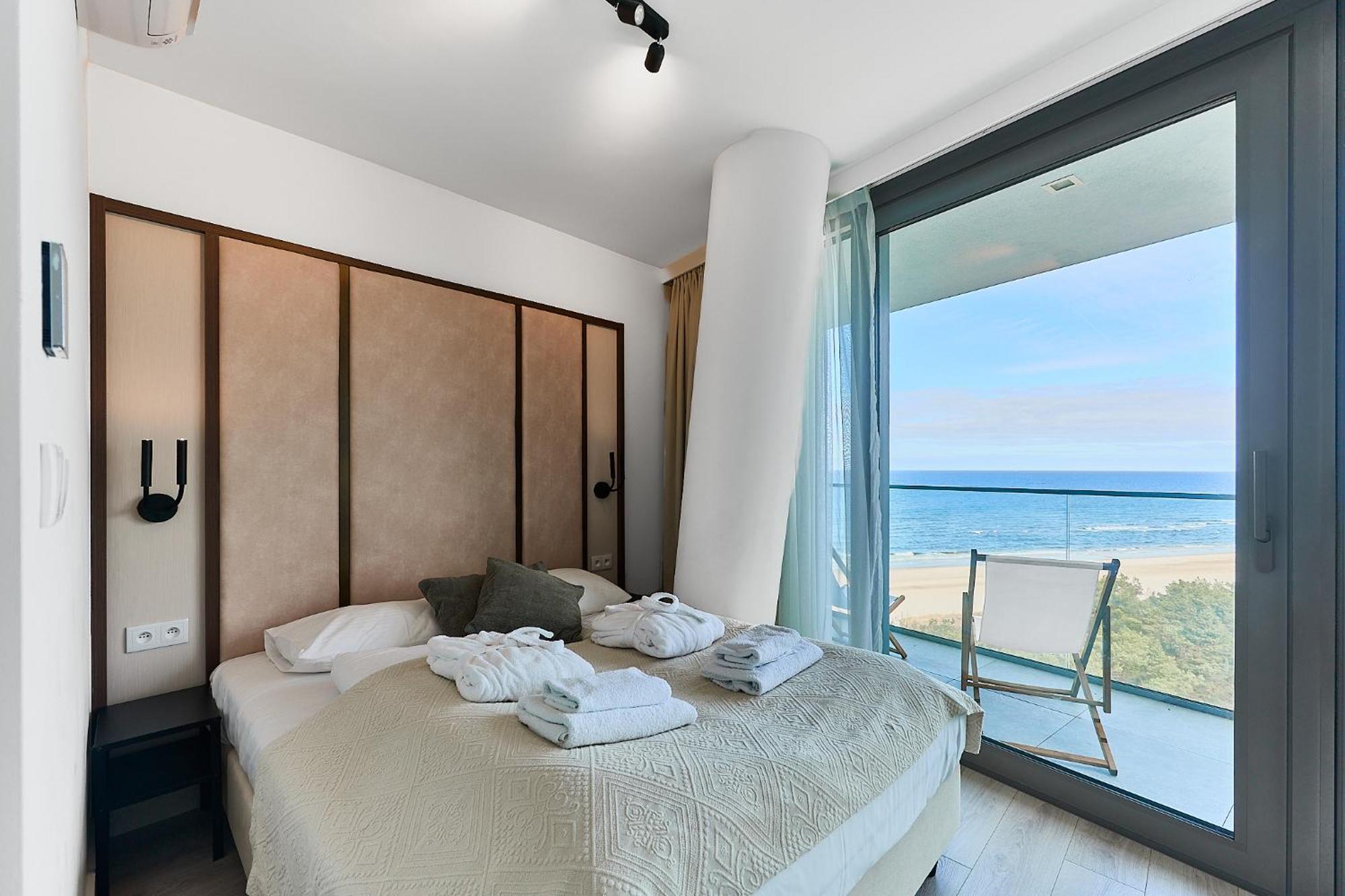 Wave Sea View Private Apartment - A864 Misdroy Exterior foto